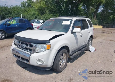 2011 Ford Escape Limited from USA, damaged, VIN 1FMCU9EG6BKB64447
